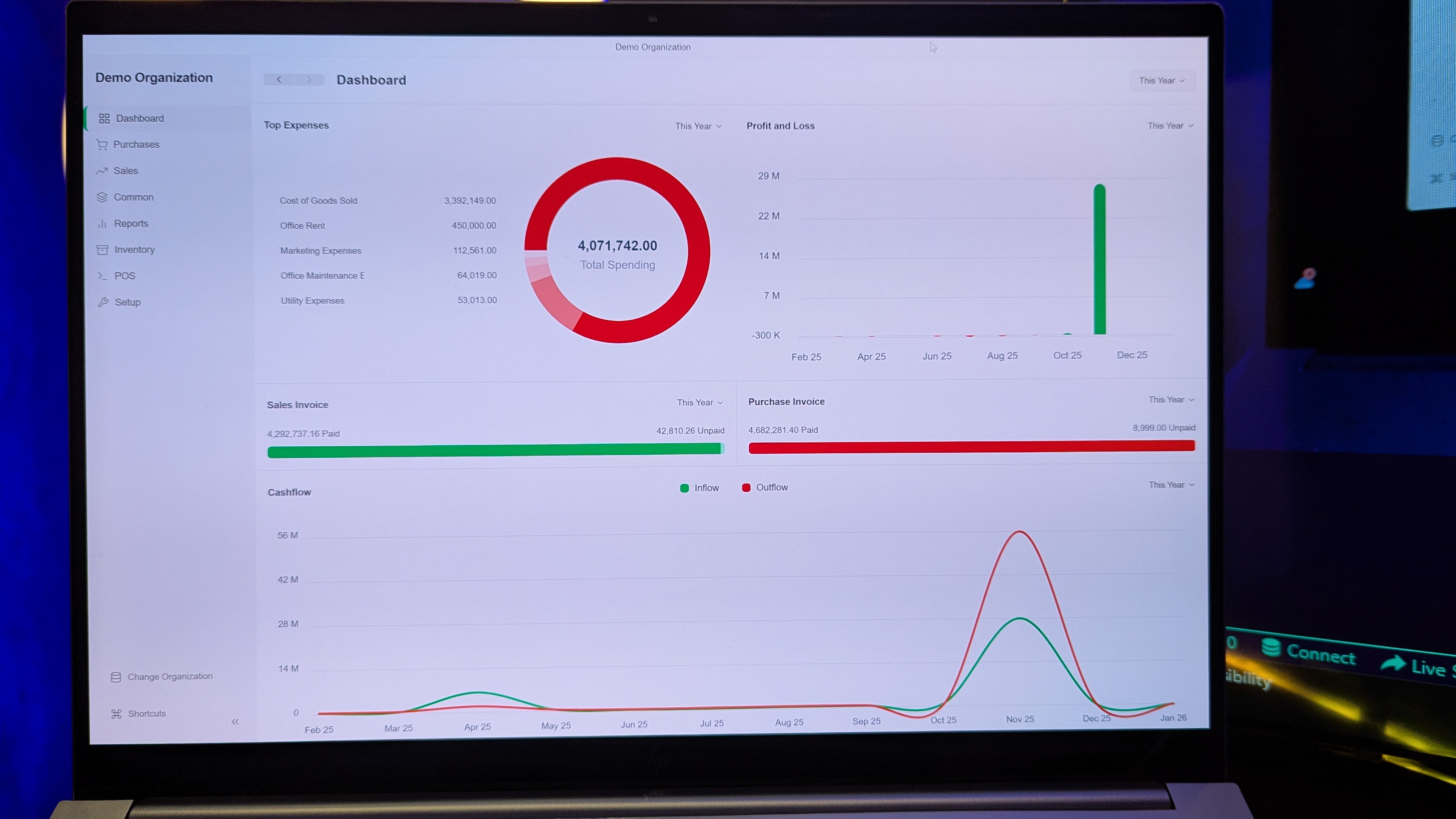 Modern medical facility
