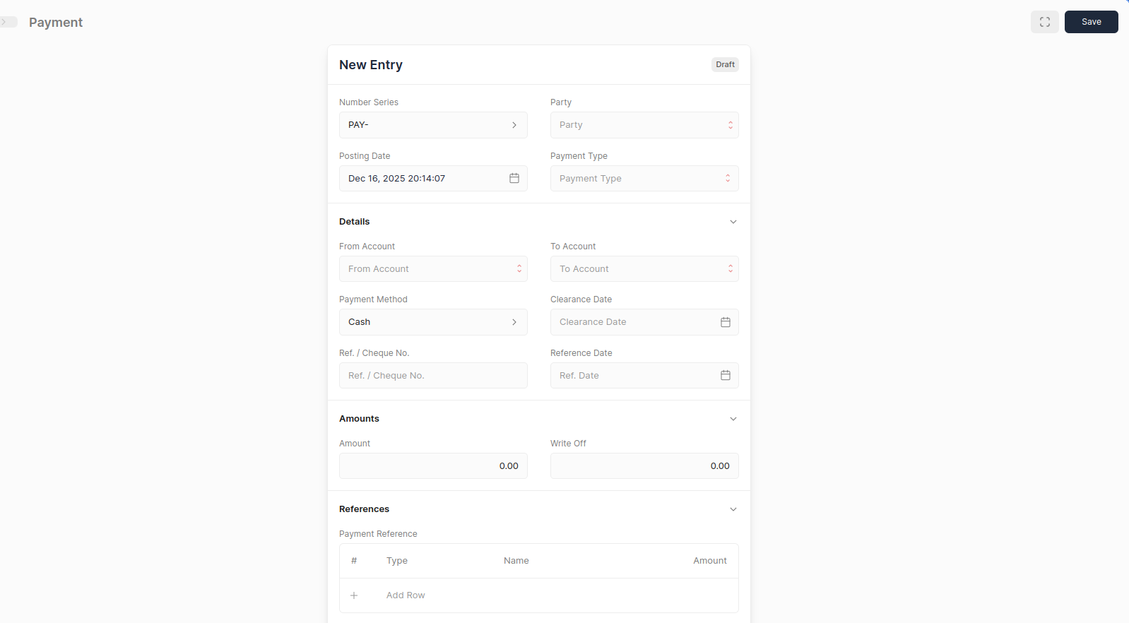 Purchase Invoice Status